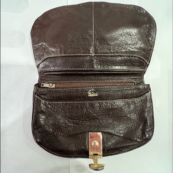 Vintage Gucci Round Edge Canvas Monogram Wallet - Picture 6 of 16